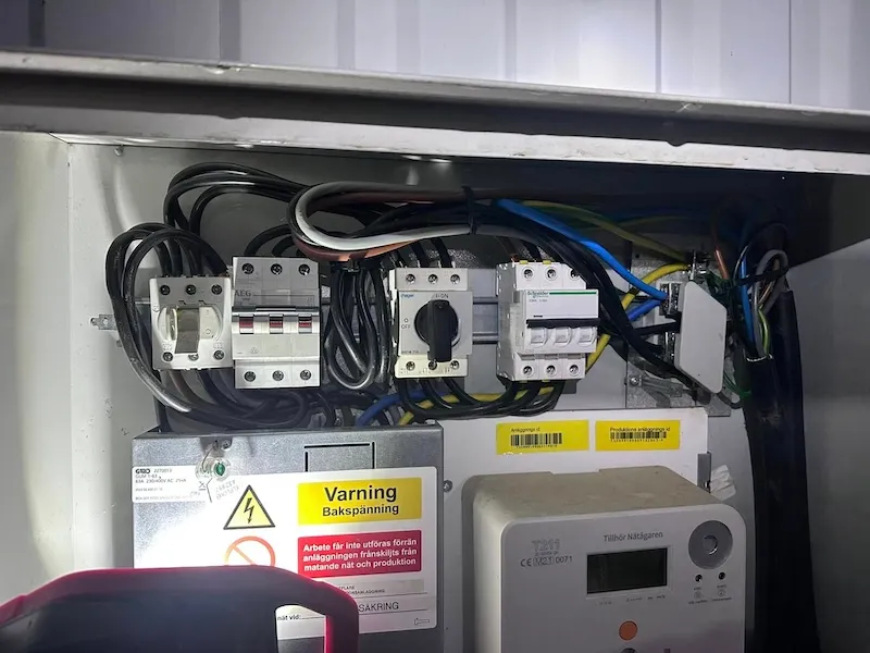 Felsökning av industriellt elsystem